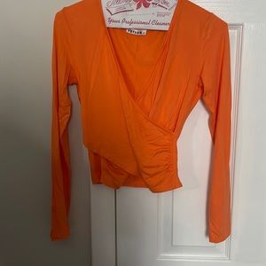 Cross Front Long Sleeve